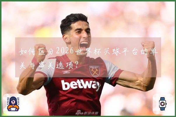 如何区分2026世界杯买球平台的单关与串关选项？