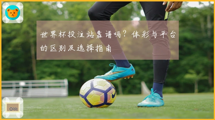 世界杯投注站靠谱吗？体彩与平台的区别及选择指南