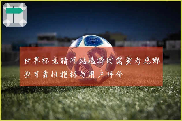 世界杯竞猜网站选择时需要考虑哪些可靠性指标与用户评价
